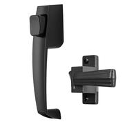 Wright Products V333BL - Chiusura a pulsante per porte e zanzariere, colore nero, taglia unica