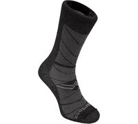 Wrightsock CoolMesh II Crew - Calzini da corsa per uomo e donna, ecologici, anti-vesciche, realizzati in America, Perla nera, Large