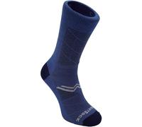 Wrightsock CoolMesh II Crew - Calzini da corsa per uomo e donna, ecologici, anti-vesciche, realizzati in America, Denim, X-Large