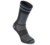 Wrightsock CoolMesh II Crew - Calzini da corsa per uomo e donna, ecologici, anti-vesciche, realizzati in America, Medium