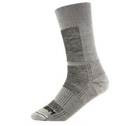 Wrightsock - Coolmesh II Merino Crew - Calze da trekking Unisex L | EU 41,5|45 grigio