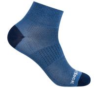 Wrightsock - Coolmesh II Quarter - Calze da trekking Unisex L | EU 41,5|45 blu