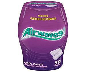 Wrigley Airwaves Cool Cassis - Confezione da 12 barattoli originali