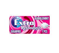 Wrigley's Extra Refreshers Gum Bubblemint 7 pezzi x 15 confezione