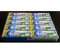 Wrigley's Orbit Spearmint Chewing Gum, Sugar Free, 20 Packs of 5 Chewing Gum