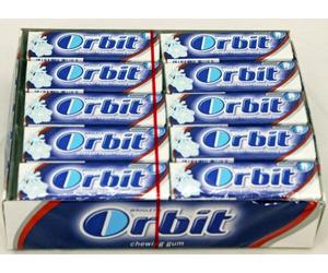 Wrigleys Orbit Winterfrost, Gomme da Masticare Senza Zucchero, Confezione da 30 Pacchetti X 14g