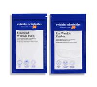 Wrinkles Schminkles Set di rughe sulla fronte e sotto gli occhi | Cerotto antirughe sulla fronte 1 confezione | 1 paio di cerotti per le rughe degli occhi | Dischetti leviganti riutilizzabili in