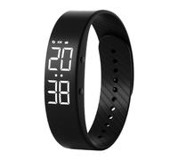 Wrist Band Alarm Clock - Vibration Silent Alarm Bracelet, Rechargeable Waterproof Smart Timer Watch with Pedometer StopwatchReminder, Silent Vibration Alert for Heavy Sleepers Students Elderly