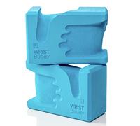 Wrist Buddy Blocchi per yoga | Riduce la compressione, massimizza il comfort, la forza di presa e supporto accessori in schiuma EVA Kit ottimo regalo, verde acqua, 20 x 15 x 10 cm (WB-Version-Stnd007)