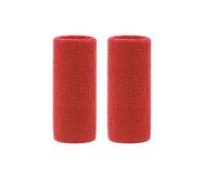 Wrist Guard For Sports 2 pezzi di polsiere sportive in asciugamano, fasce antisudore da tennis, polsiere for basket, pallavolo, fitness, fasce antisudore, polsiere Per Basket, Baseball(2pcs red 15 cm)