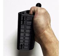 Wrist Trainer, Impugnatura for esercizi con chiave da polso, impugnatura for di braccio ferro, zigrinata antiscivolo, cintura in nylon, forza, for palestra fitness tricipiti bicipiti(S)