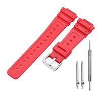 WRISTARMOR Cinturino in resina compatibile con Caiso GA2100 GA-2100 Orologio di Ricambio Uomo Cinturino Sport Impermeabile (Red)