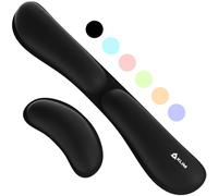 Wristrest Wrist Rest, Set Poggiapolsi Tastiera e Mouse, Poggia Polsi