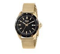 Orologio Uomo Sector 650 R3253231003 Acciaio Dorato Maglia Mesh Quadrante Nero