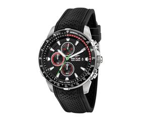 Wristwatch analogico mid-34299, Nero, 43mm, a righ