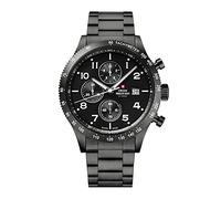 Wristwatch round with metal bracelet orologio Uomo Analogico Al quarzo con cinturino in Acciaio INOX SM34084.03