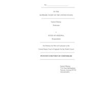 WRIT OF CERTIORARI
