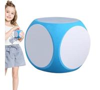 Writable Dice Cubes - Educational Story Blocks, Activity Props | Reusable Classroom Teaching Tools Creative Diy Craft Project, Fun Indoor Outdoor Team Building Game with Blank Surfaces for Children