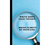 Write Down Your Tought, Bring Clarity to your Mind: free journaling for student, scholar student, friends, family and loved one