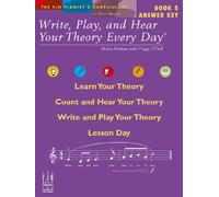 Write, Play, and Hear Your Theory Every Day Book 5, Answer Key by Helen Marlais (2011-04-25)