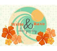 Write & Rave about your stay: Retro Guest Book for Vacation Rentals, Airbnb, VRBO, Vacation Home, Bed & Breakfast, Visitor Guest Log