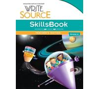 Write Source SkillsBook Teacher's Edition Grade 6 (Tascabile) Writesource