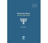 Write the Word: 365 Days of Scripture Writing: Numbers