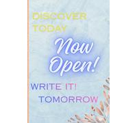 Write Today, Succeed Tomorrow: A 120-Page Ruled Notebook for Daily Notes and Idea