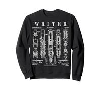 Writer Author - Penna stilografica con Brevetto Vintage Felpa