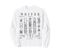 Writer Author - Penna stilografica con Brevetto Vintage Felpa
