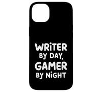 Writer by Day Gamer by Night Custodia per iPhone 14 Plus