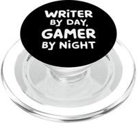 Writer by Day Gamer by Night PopSockets PopGrip per MagSafe
