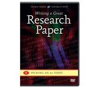 Writing a Great Research Paper: Picking an Topic