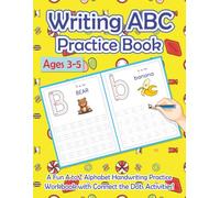 Writing ABC Practice book: A Fun A to Z Alphabet Handwriting Practice Workbook with Connect the Dots Activities!