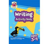 Writing Activity Book for Ages 3-4 (Preschool)