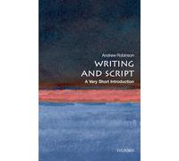 Writing and Script: A Very Short Introduction