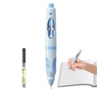 Writing Correction Pen Retractable - - Ergonomic Automatic Refills Included | Students Handwriting Practice Pencil for School Home Office | | Library Kindergarten Preschool Studyroom Desk Classroom Pen -