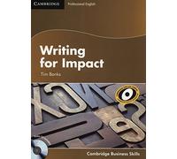 Writing for Impact Student's Book with Audio CD (Cambridge Business Skills) by Tim Banks (2013-07-22)