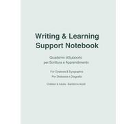 Writing & Learning Support Notebook: For Dyslexia & Dysgraphia