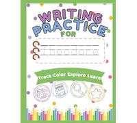 Writing Practice For Theodore: Trace - Color - Explore - Learn