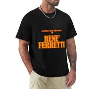 Written And Directed by Renè Ferretti T-Shirt t Shirt Man Cute Clothes Mens Vintage t Shirts