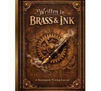 Written in Brass & Ink - A Steampunk Writing Journal: A Timeless Notebook 120 Lined Pages for Creativity, Inspiration & Personal Writing