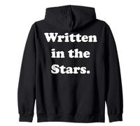 Written In The Stars Cosmic Phrase Felpa con Cappuccio