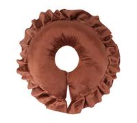 WRITWAA 1 Cuscino Massaggiante A Forma Di U Cuscino Per La Testa Cuscino Per Il Viso Cuscino Per Il Viso Professionale Cuscino Rigido In Memory Foam Foro Lombare