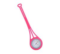 WRITWAA 1 Pc tavolo dell'infermiere orologi digitali per le donne orologi infermieristici per ladies watch women watch guardare Guarda il dottore orologio da infermiere Gel di silice Rosy