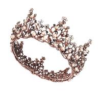 WRITWAA 1 Pezzo decorazione dei della sposa corone da principessa per le donne Accessori per da ballo coroncina sposa Accessorio per da sposa Crown delicata strass