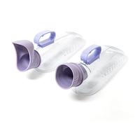 WRITWAA 1 Pezzo Urinale Portatile per Donne Veicolo Urinale Multifunzionale per Pazienti Immbobili e Comodo per Viaggi e Attività All