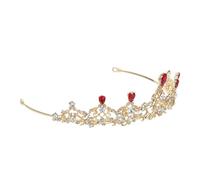 WRITWAA 1 Pz Di Cristallo Da Sposa Da Donna Da Damigella D'Onore Tiara Da Sposa Copricapo Da Sposa Accessori Per Da Sposa Per Ragazza Tiara Da Sposa