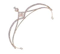 WRITWAA 1 Pz Fascia a Accessori Per Da Sposa Per Le Donne Nozze Diademi Copricapo Della Sposa Per Il Matrimonio Del Banchetto Di Compleanno Lega