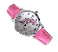 WRITWAA 1 Pz. orologio per ragazzo che fa i primi passi I guardano orologi per ragazze watch orologio da polso per studente guardare per le ragazze Bicchiere Rosy